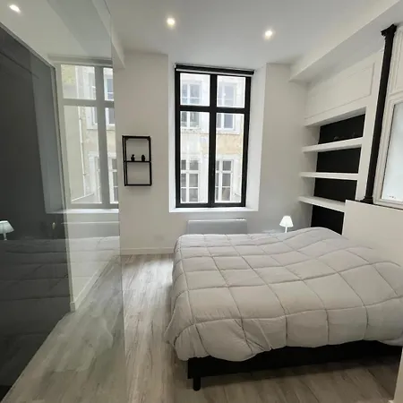아파트 Au Repere Chic Avec Spa *