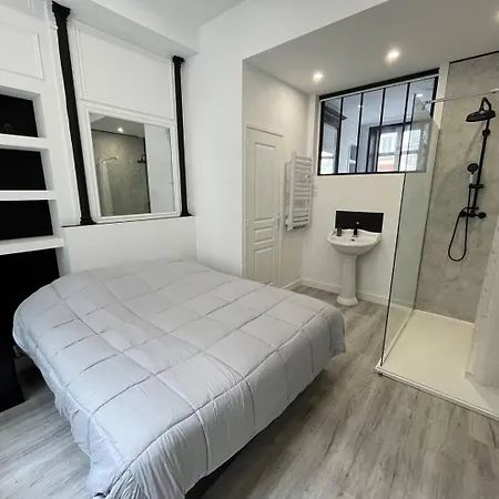 Au Repere Chic Avec Spa 볼로뉴쉬르메르